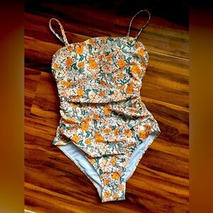One piece flattering bathing suit!